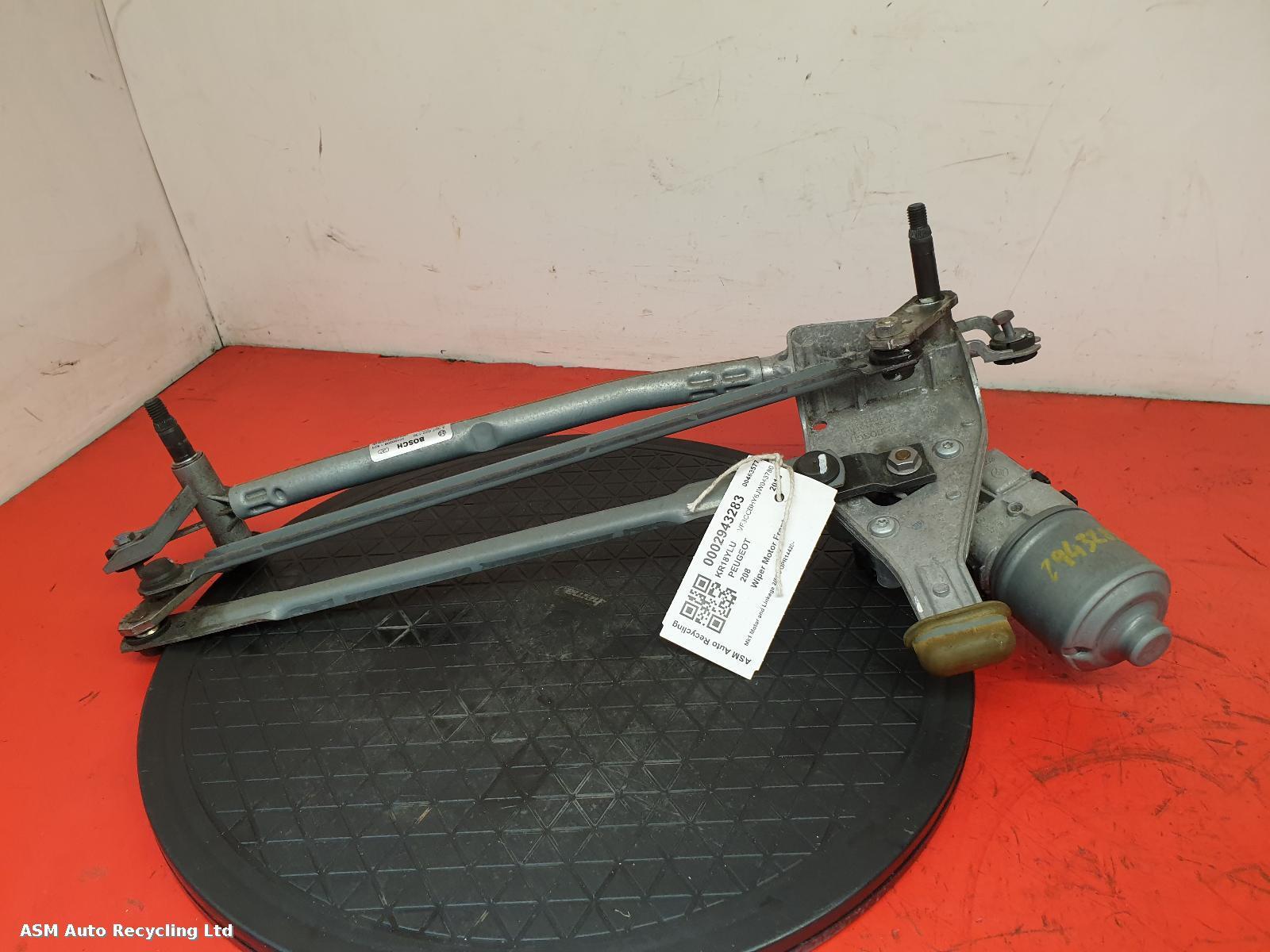 View Auto part Wiper Motor Front Peugeot 208 2018