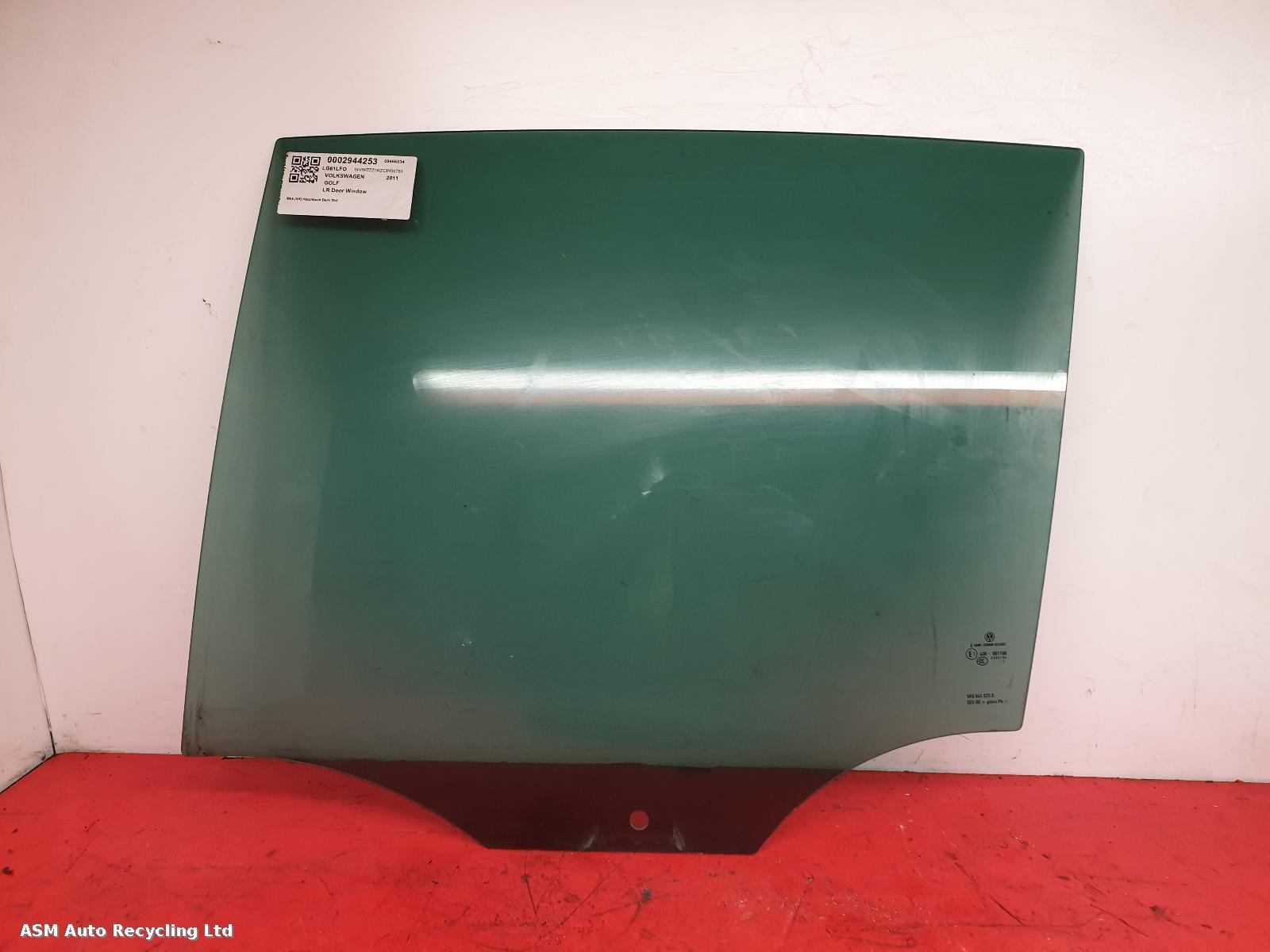 View Auto part LR Door Window Volkswagen Golf 2011