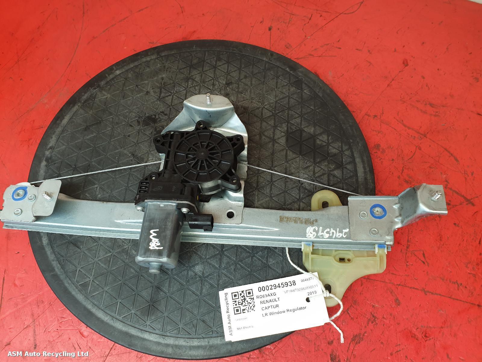 View Auto part LR Window Regulator Renault Captur 2019