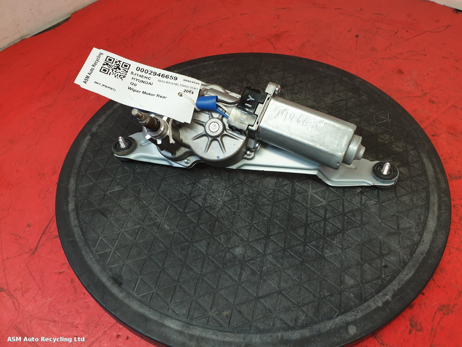 View Auto part Wiper Motor Rear Hyundai I20 2014