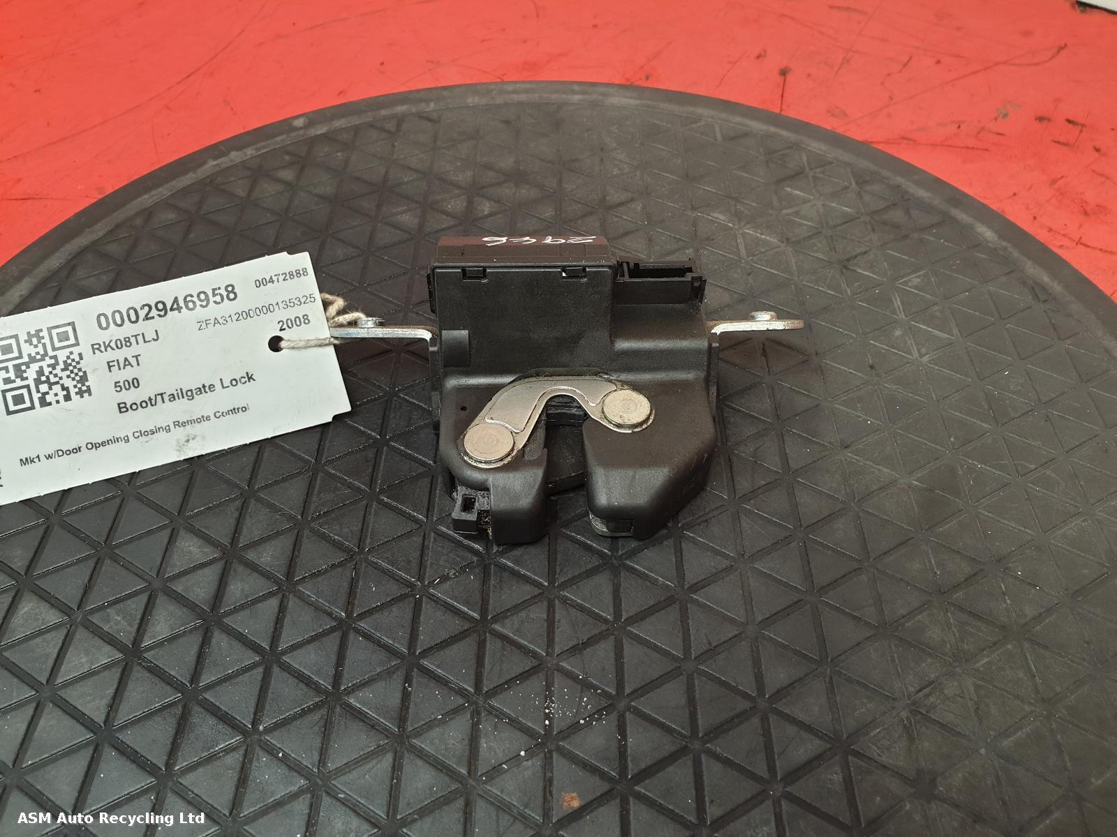 View Auto part Bootlid/Tailgate Lock Fiat 500 2008
