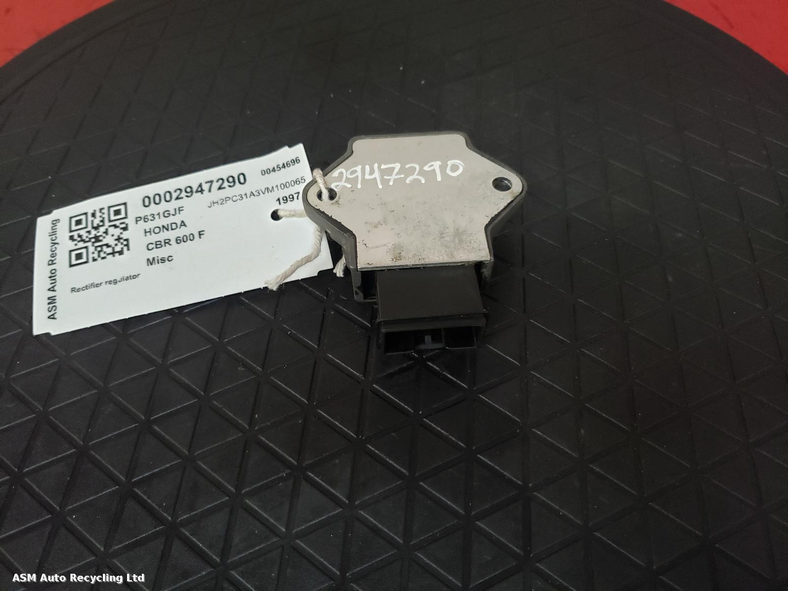 View Auto part Regulator/Rectifier Honda Cbr 600 F 1997