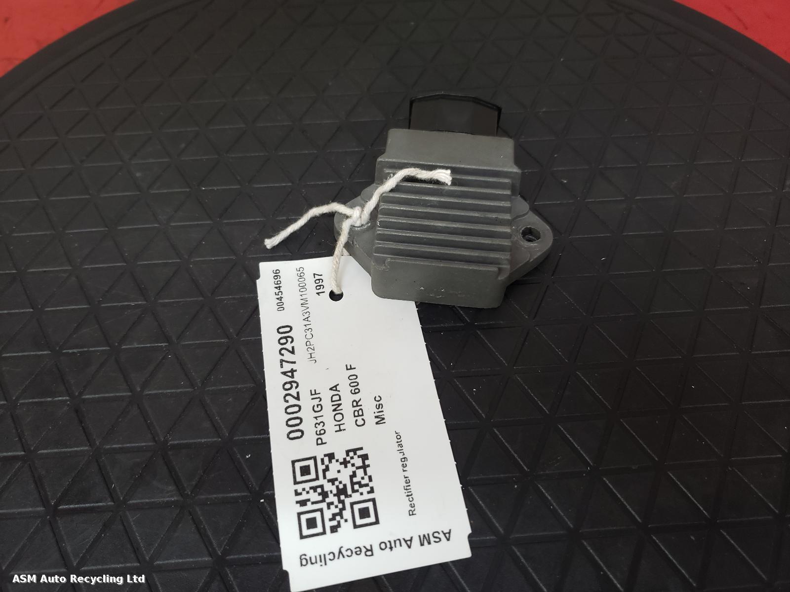 View Auto part Regulator/Rectifier Honda Cbr 600 F 1997
