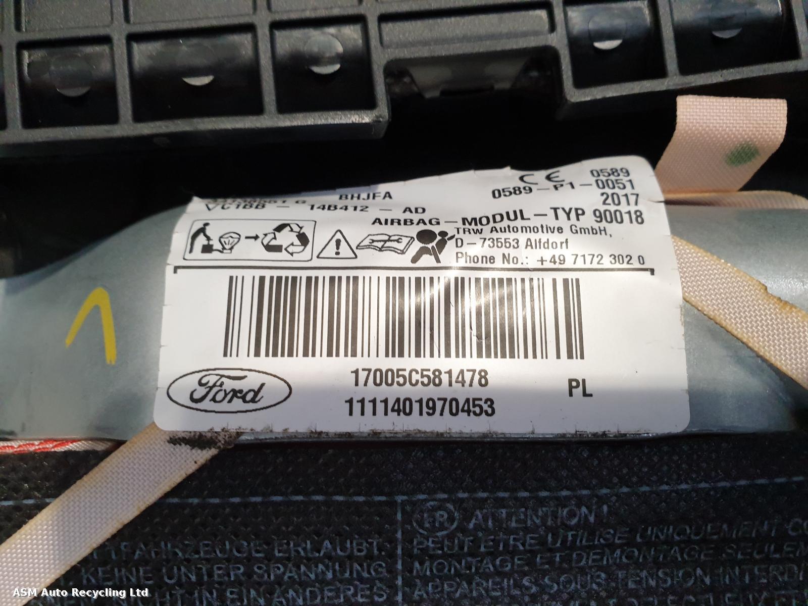 View Auto part Airbag Kit Ford Fiesta 2017