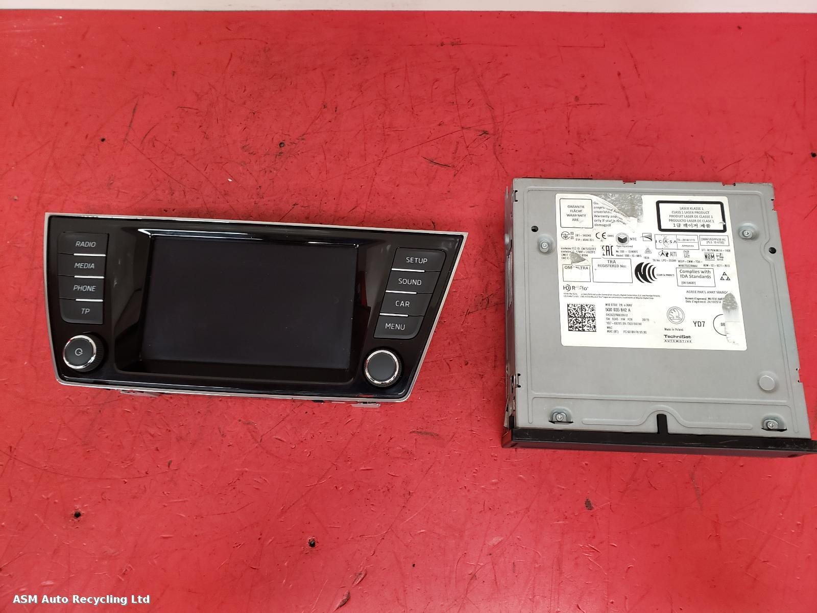 View Auto part A/V Equipment Skoda Fabia 2015