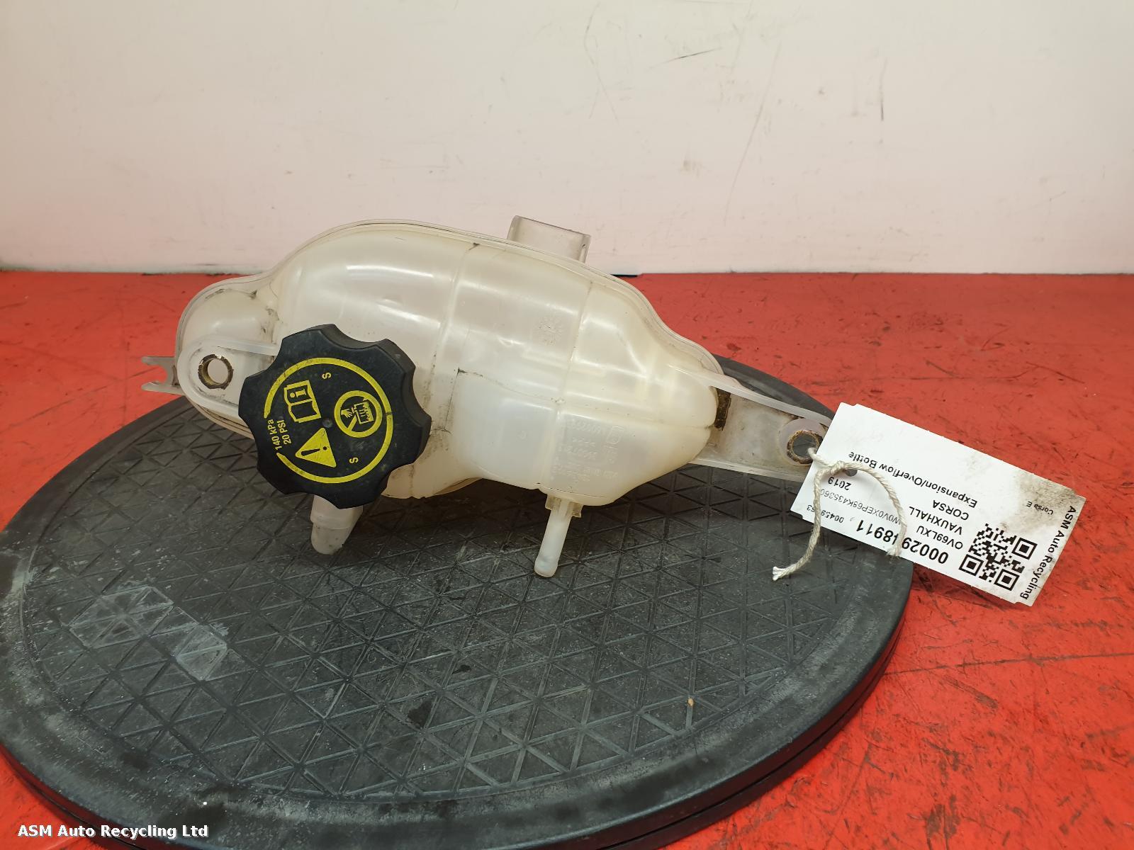 View Auto part Overflow Bottle Vauxhall Corsa 2019