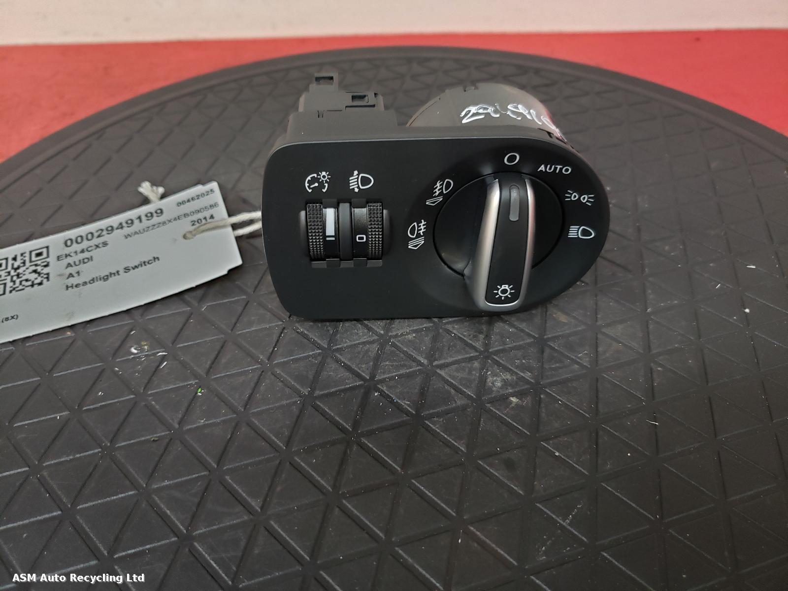 View Auto part Headlight Switch Audi A1 2014