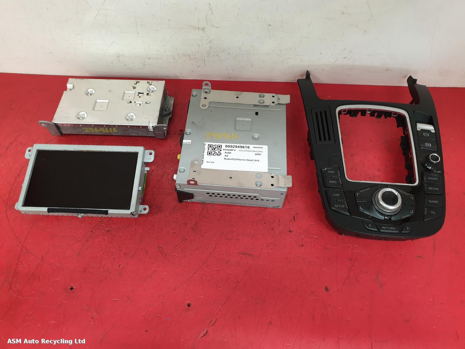 View Auto part A/V Equipment Audi A4 2008