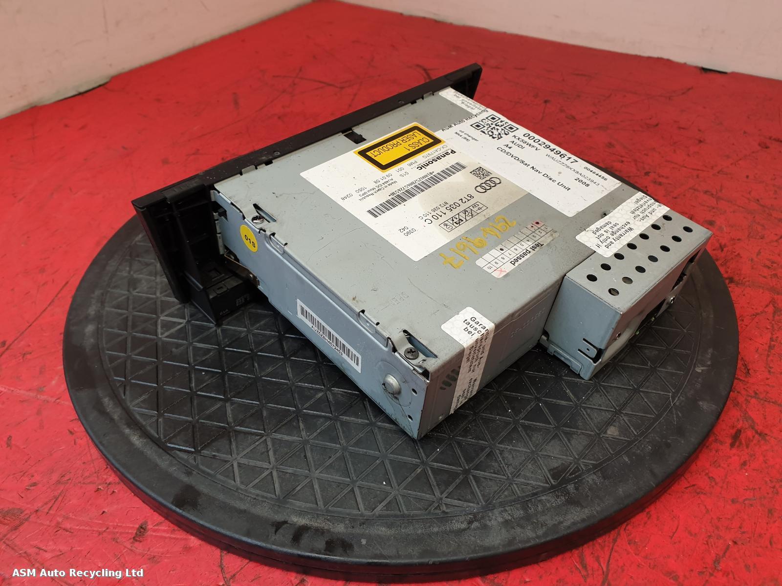 View Auto part CD Changer Audi A4 2008