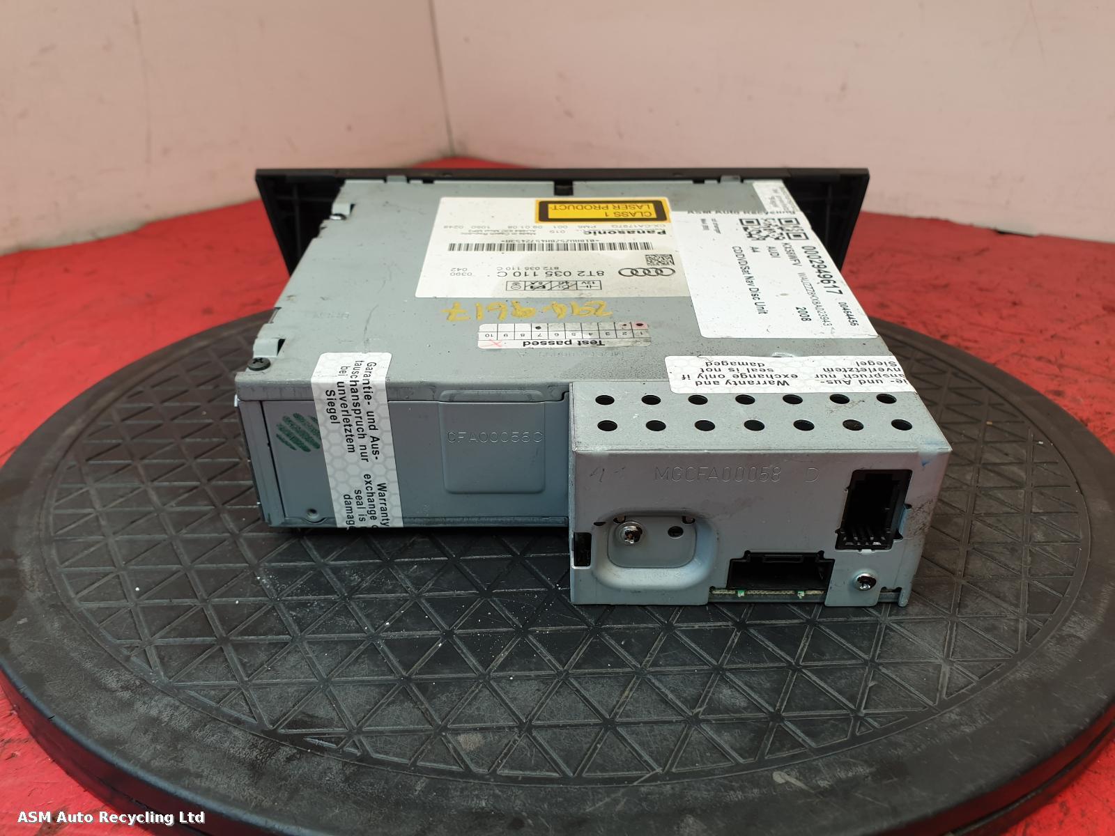 View Auto part CD Changer Audi A4 2008