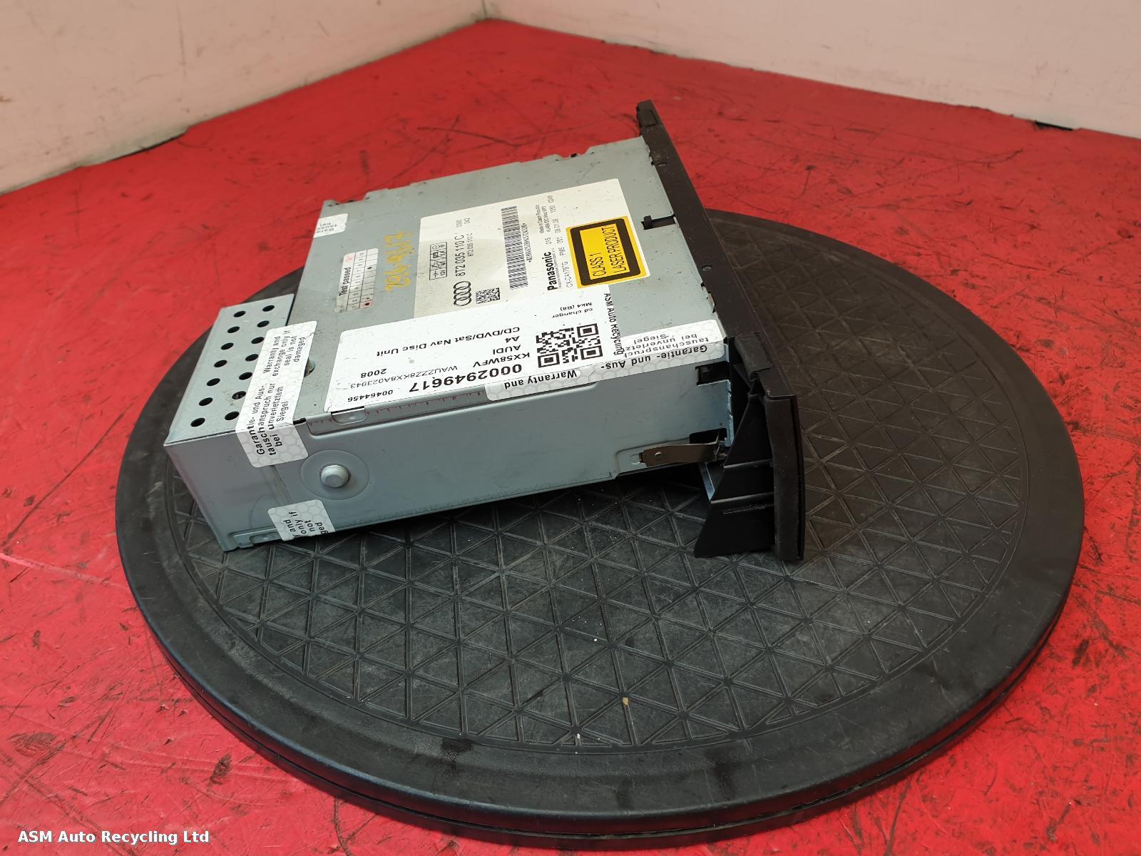 View Auto part CD Changer Audi A4 2008