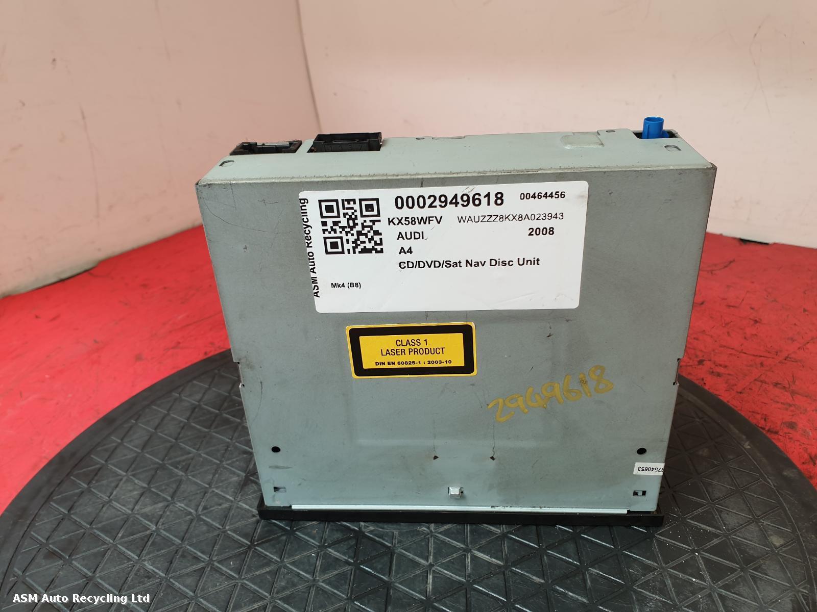 View Auto part CD Changer Audi A4 2008