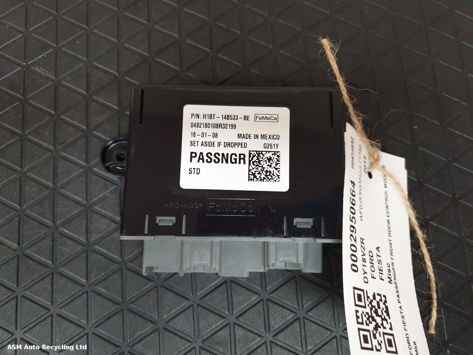 View Auto part ECU Ford Fiesta 2018