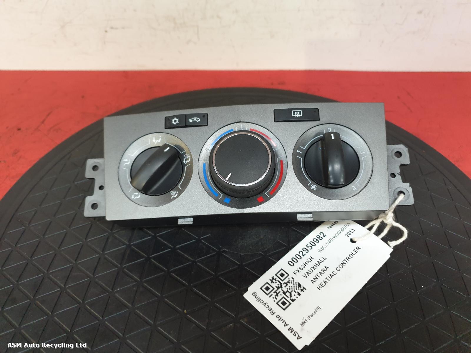 View Auto part Heater/AC Controller Vauxhall Antara 2013