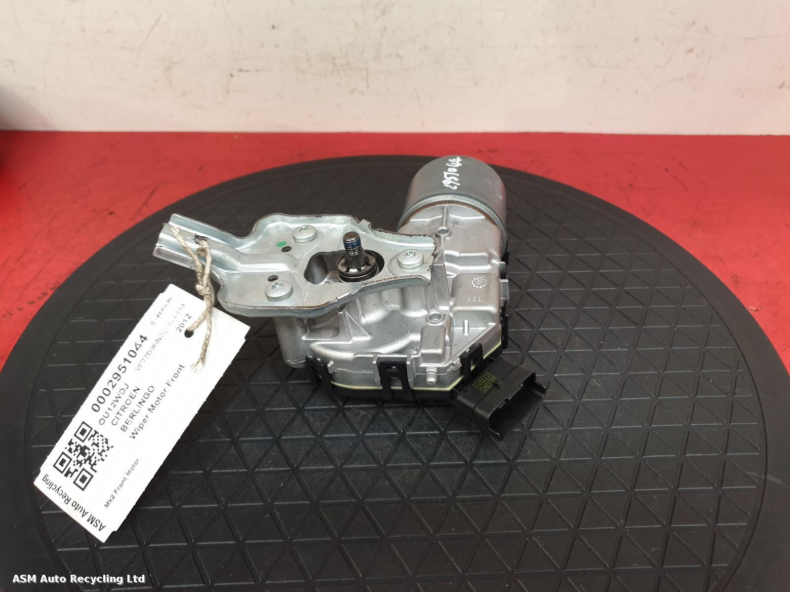 View Auto part Wiper Motor Front Citroen Berlingo 2012