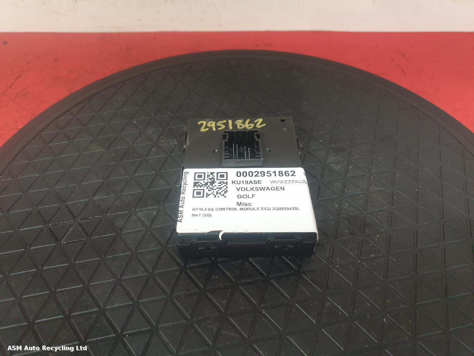 View Auto part ECU Volkswagen Golf 2019
