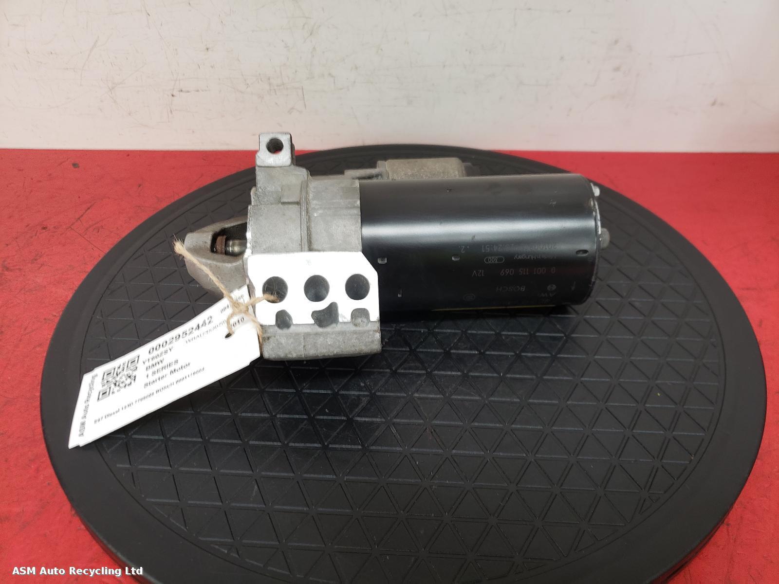 View Auto part Starter Motor Bmw 1 Series 2010