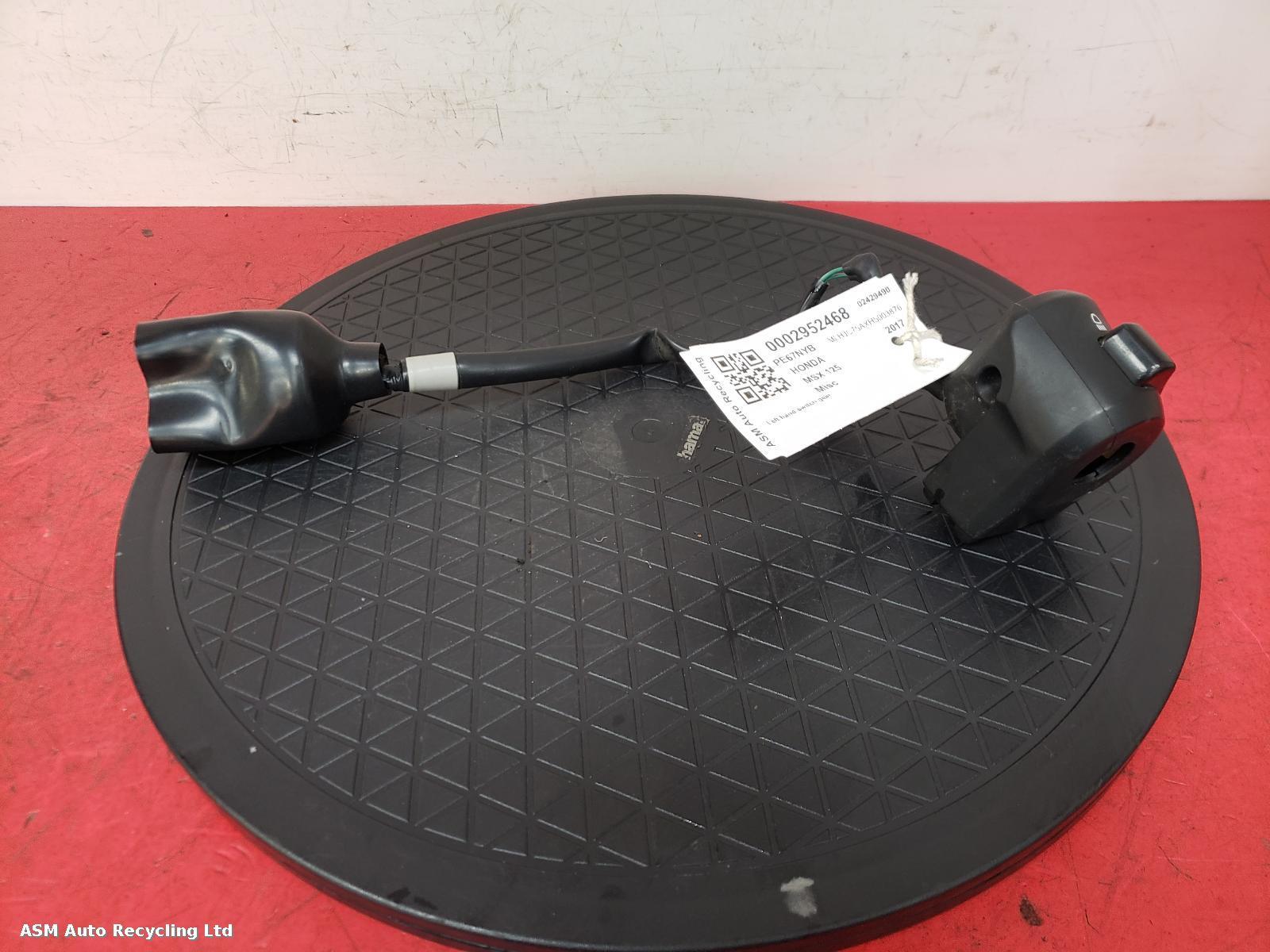 View Auto part LH Switch Gear Honda Msx 125 2017