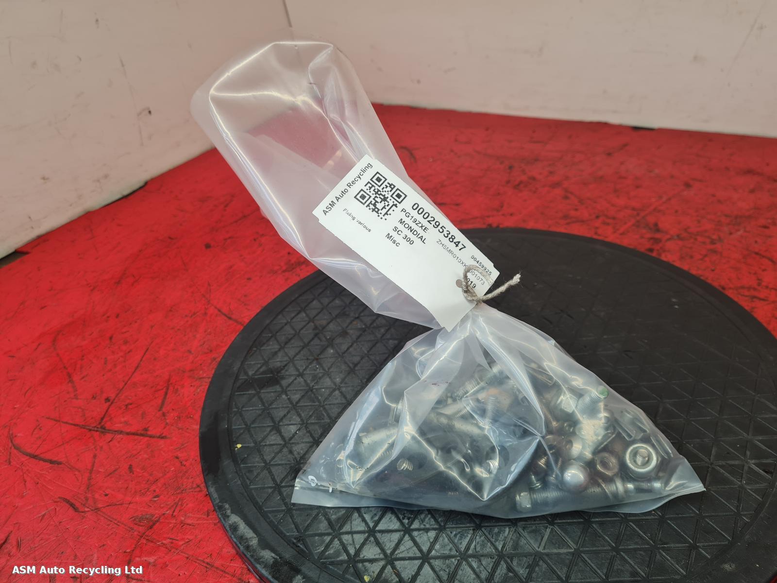 View Auto part Misc Mondial Sc 300 2019