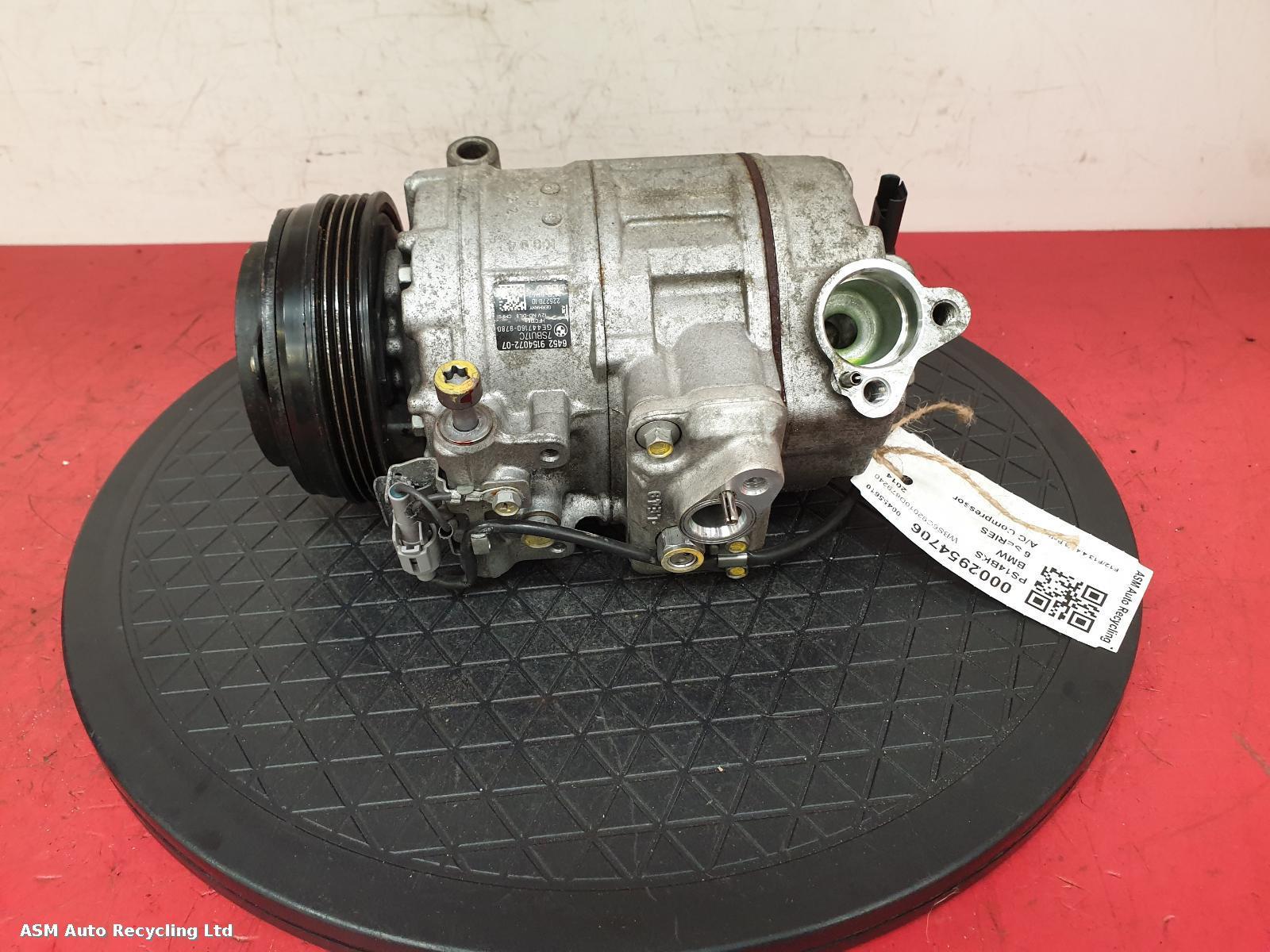 View Auto part Compressor Bmw 6 Series Gran Coupe 2014