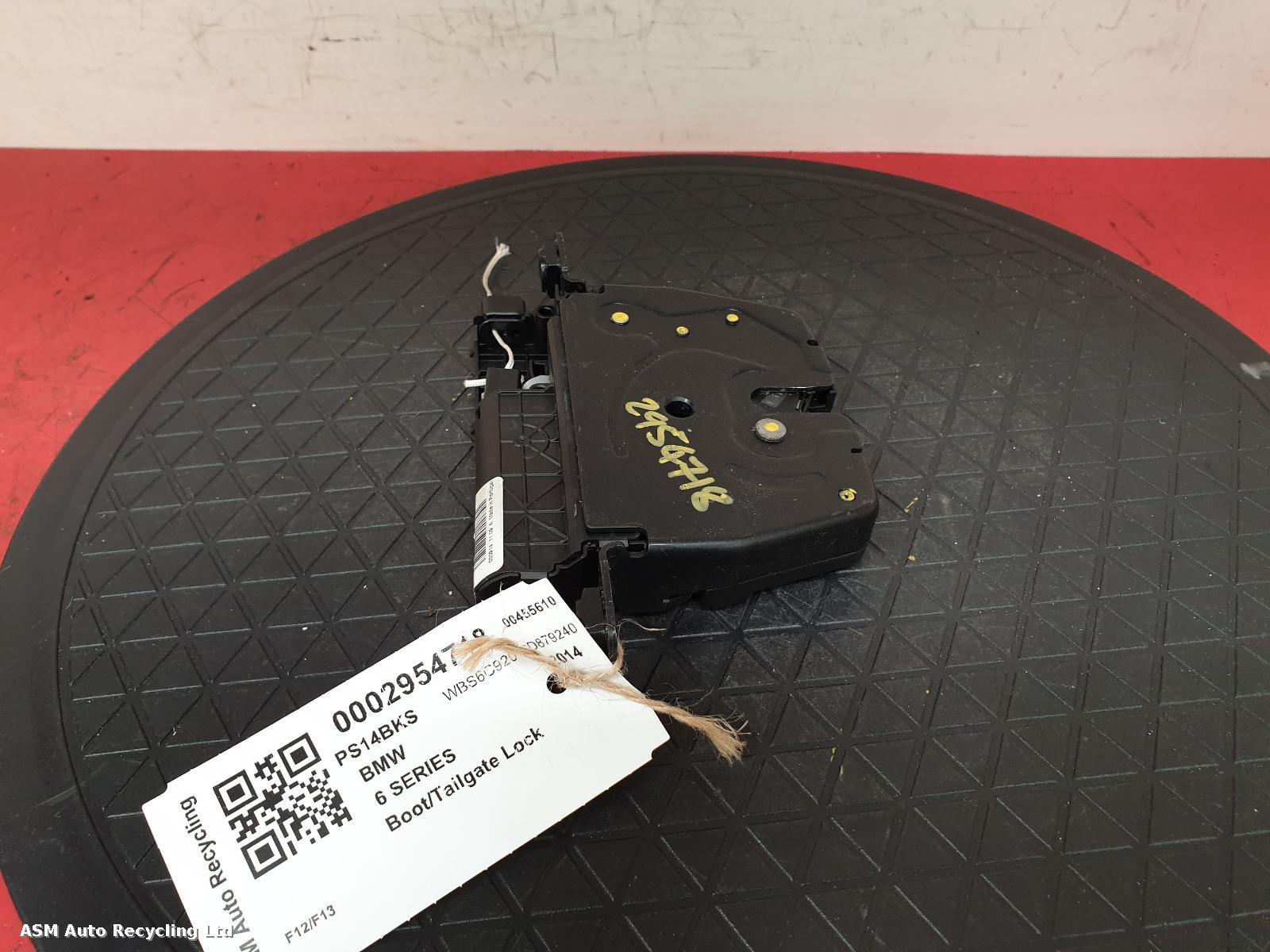View Auto part Bootlid/Tailgate Lock Bmw 6 Series Gran Coupe 2014