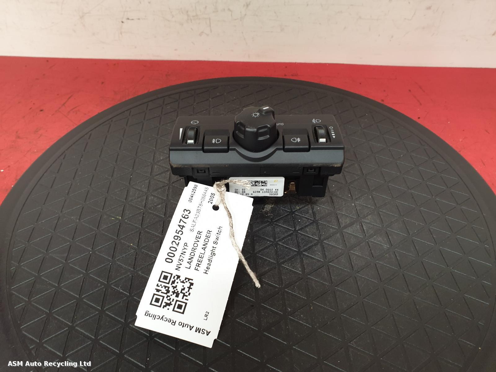 View Auto part Headlight Switch Land Rover Freelander 2008
