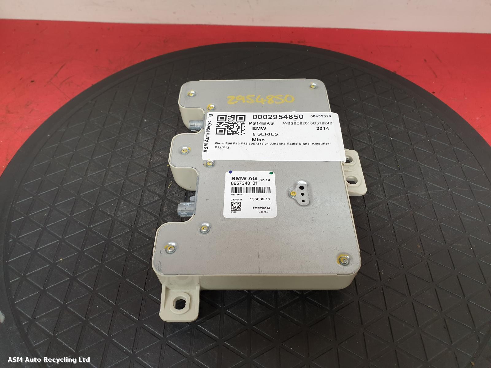 View Auto part ECU Bmw 6 Series Gran Coupe 2014