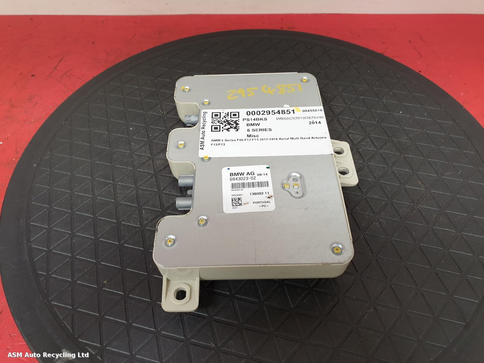 View Auto part ECU Bmw 6 Series Gran Coupe 2014