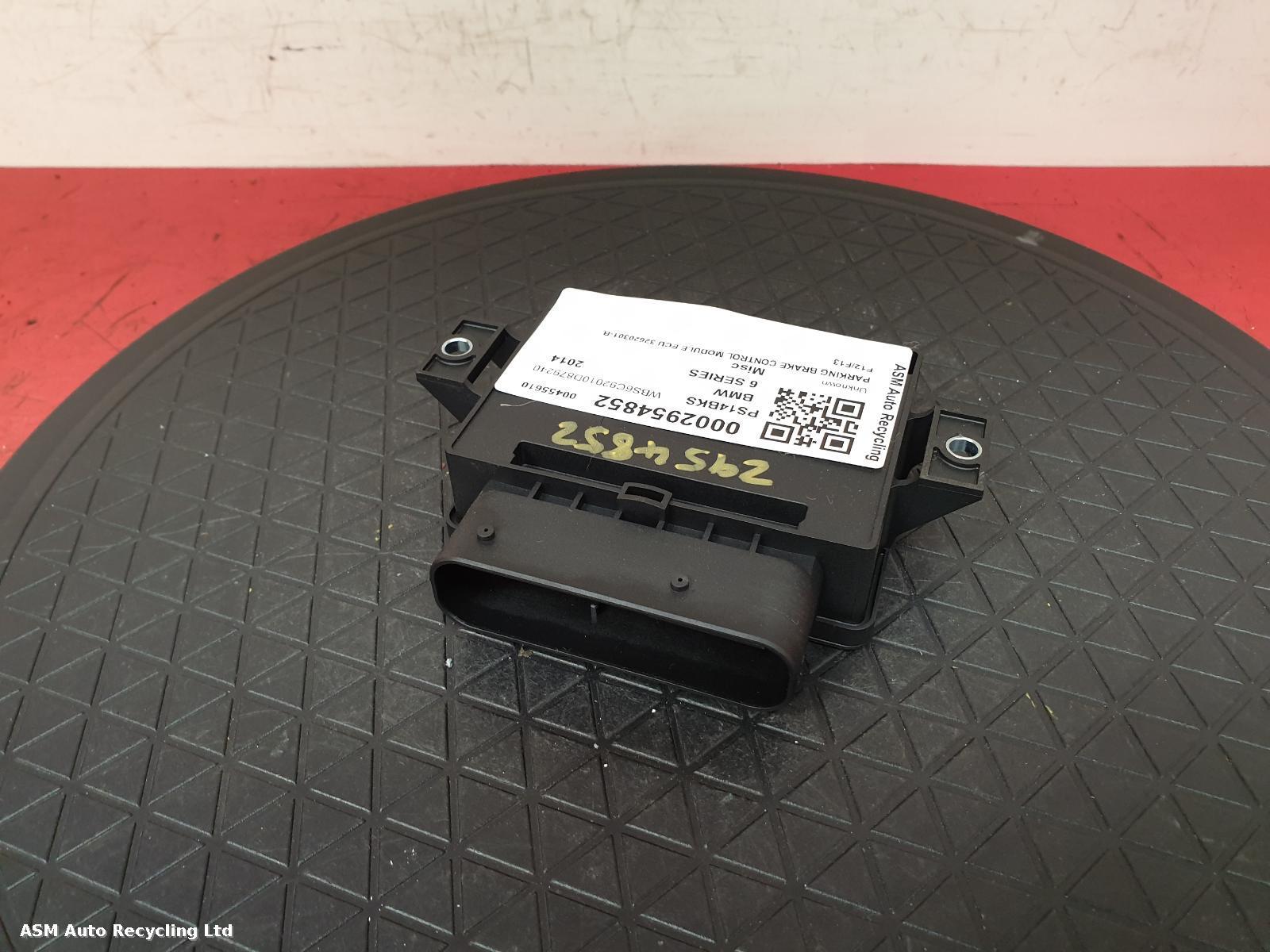 View Auto part ECU Bmw 6 Series Gran Coupe 2014