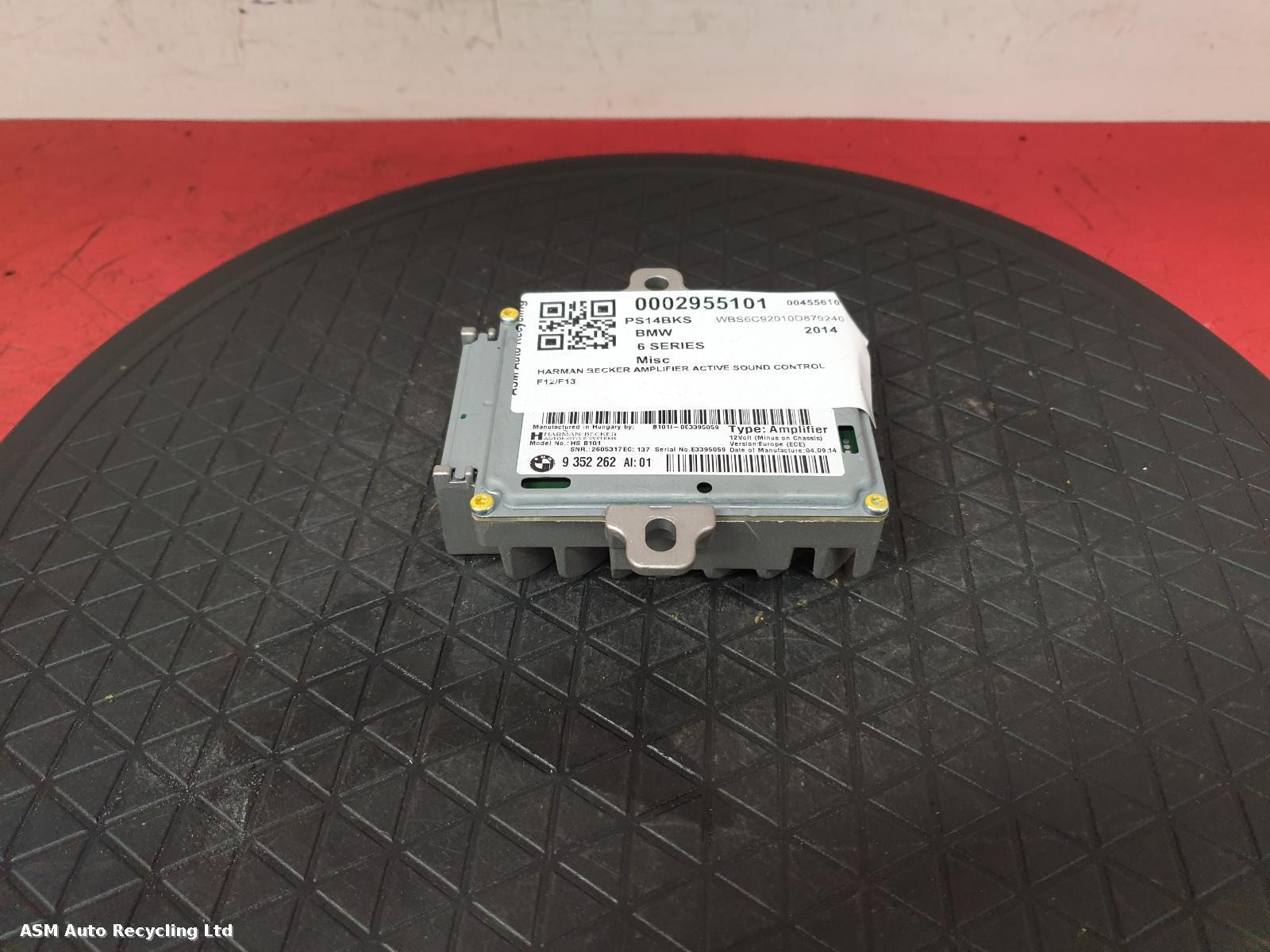 View Auto part ECU Bmw 6 Series Gran Coupe 2014