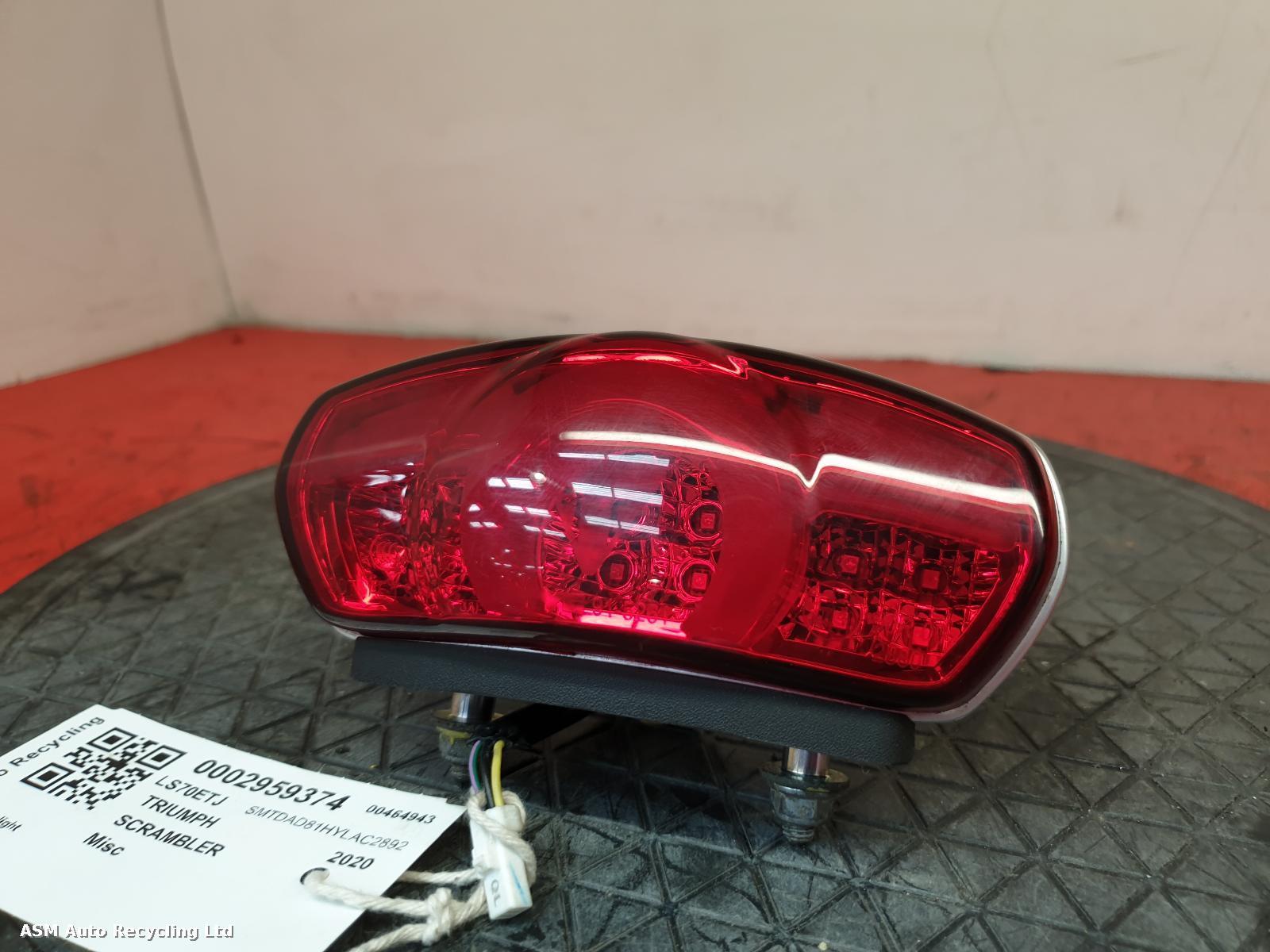 View Auto part Taillight Triumph Scrambler 2020