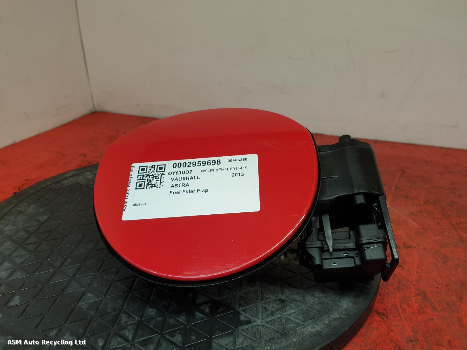 View Auto part Fuel Filler Flap Vauxhall Astra 2013