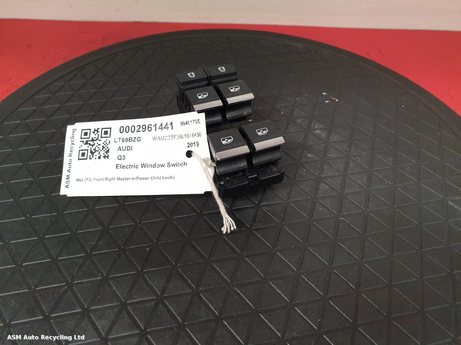 View Auto part Elect. Window Switch Audi Q3 2019