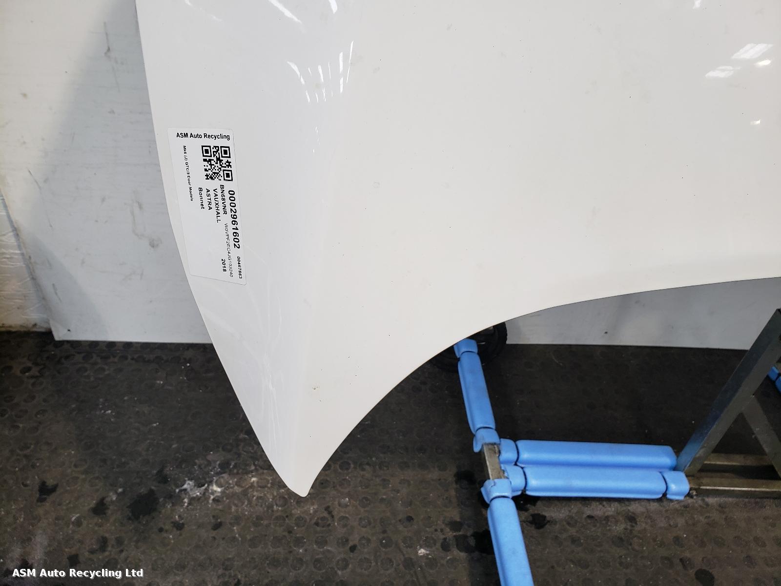 View Auto part Bonnet Vauxhall Astra 2018