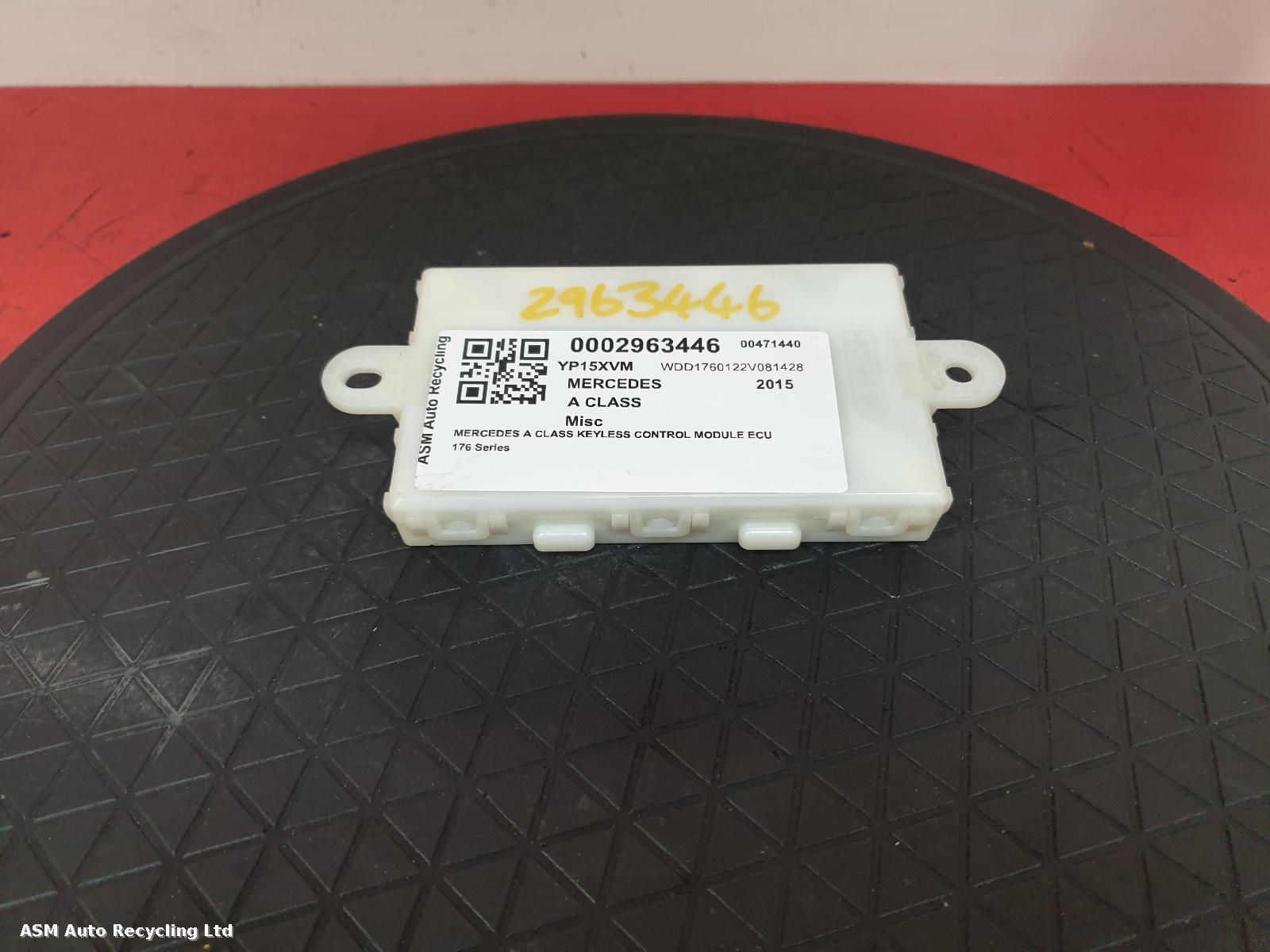 View Auto part ECU Mercedes A Class 2015