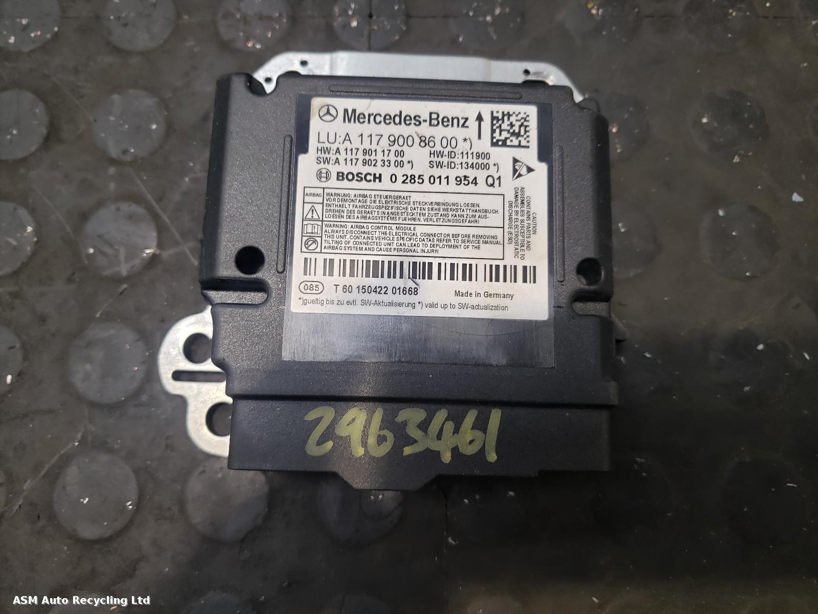 View Auto part Airbag Kit Mercedes A Class 2015