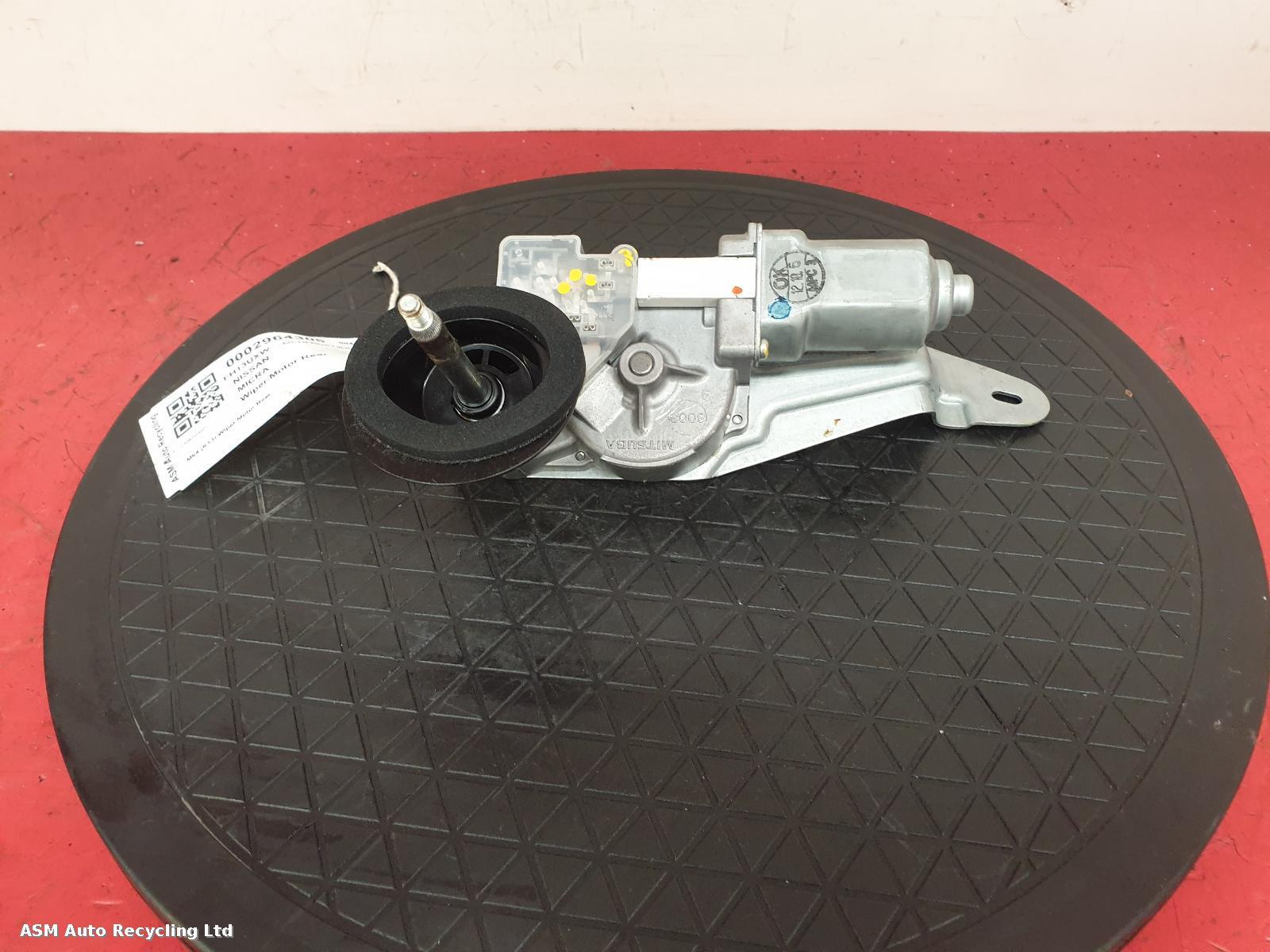 View Auto part Wiper Motor Rear Nissan Micra 2013