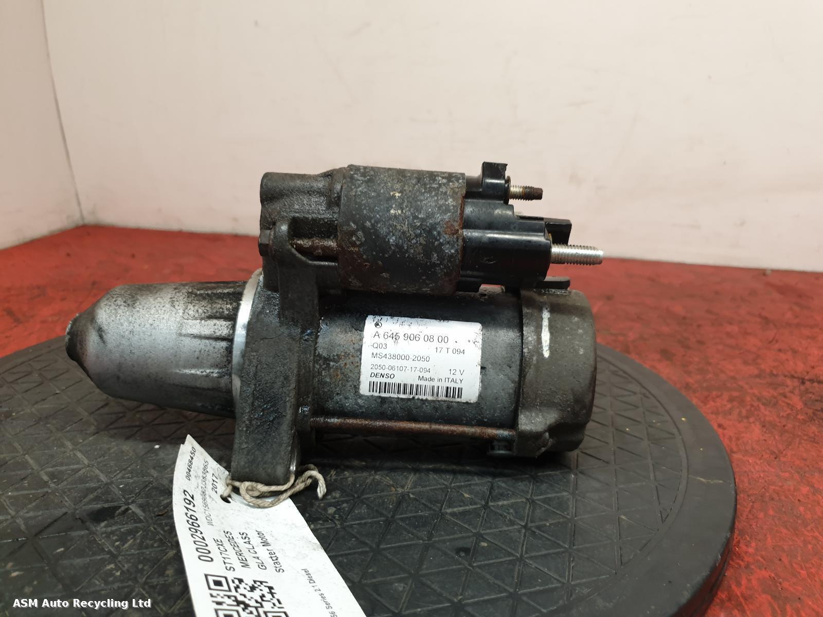 View Auto part Starter Motor Mercedes Gla Class 2017