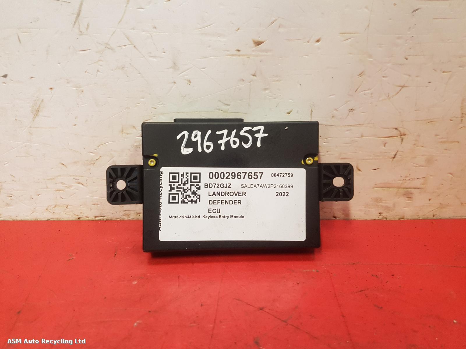 View Auto part ECU Land Rover Defender 2022