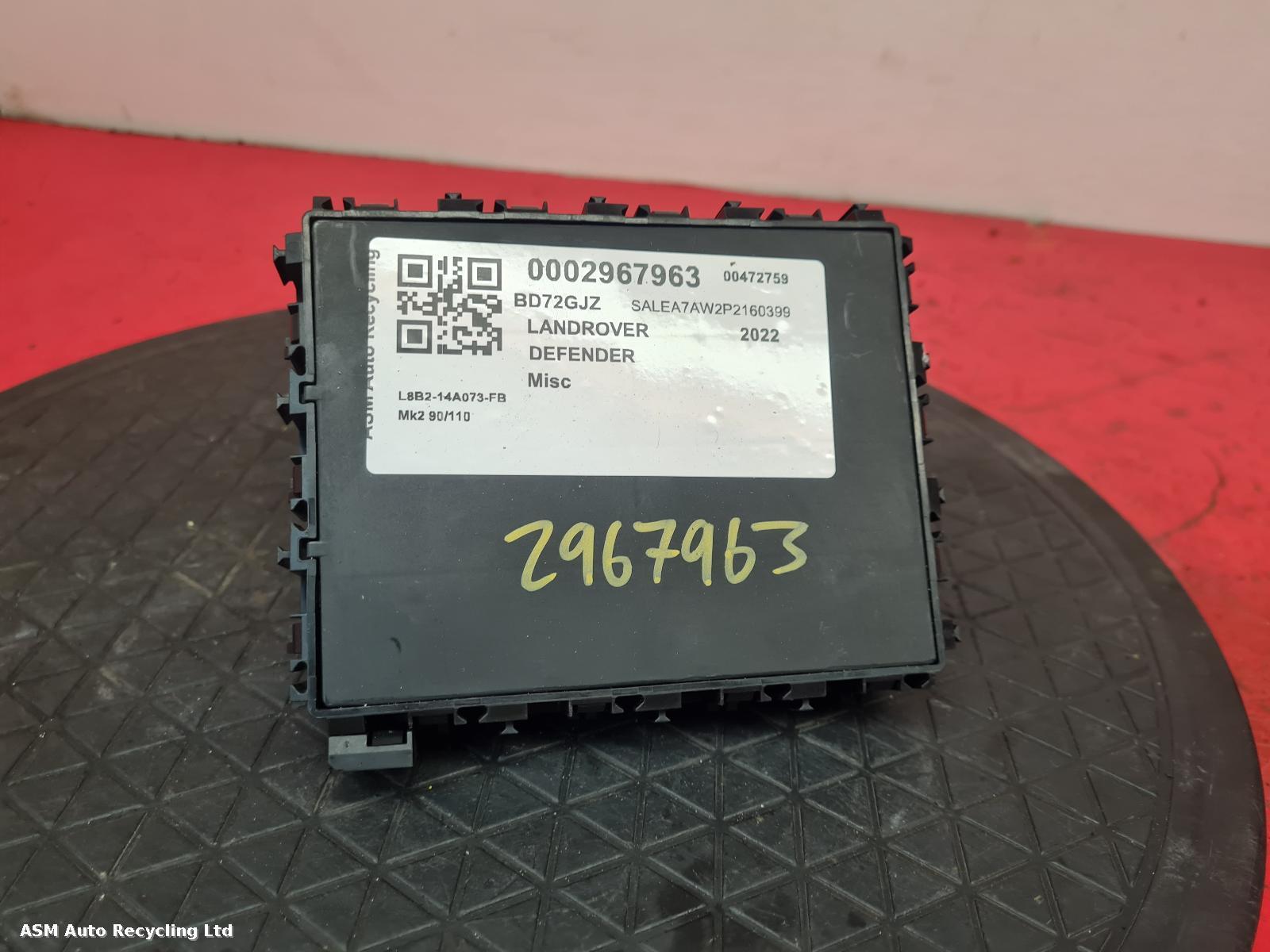 View Auto part Fuse Box Land Rover Defender 2022