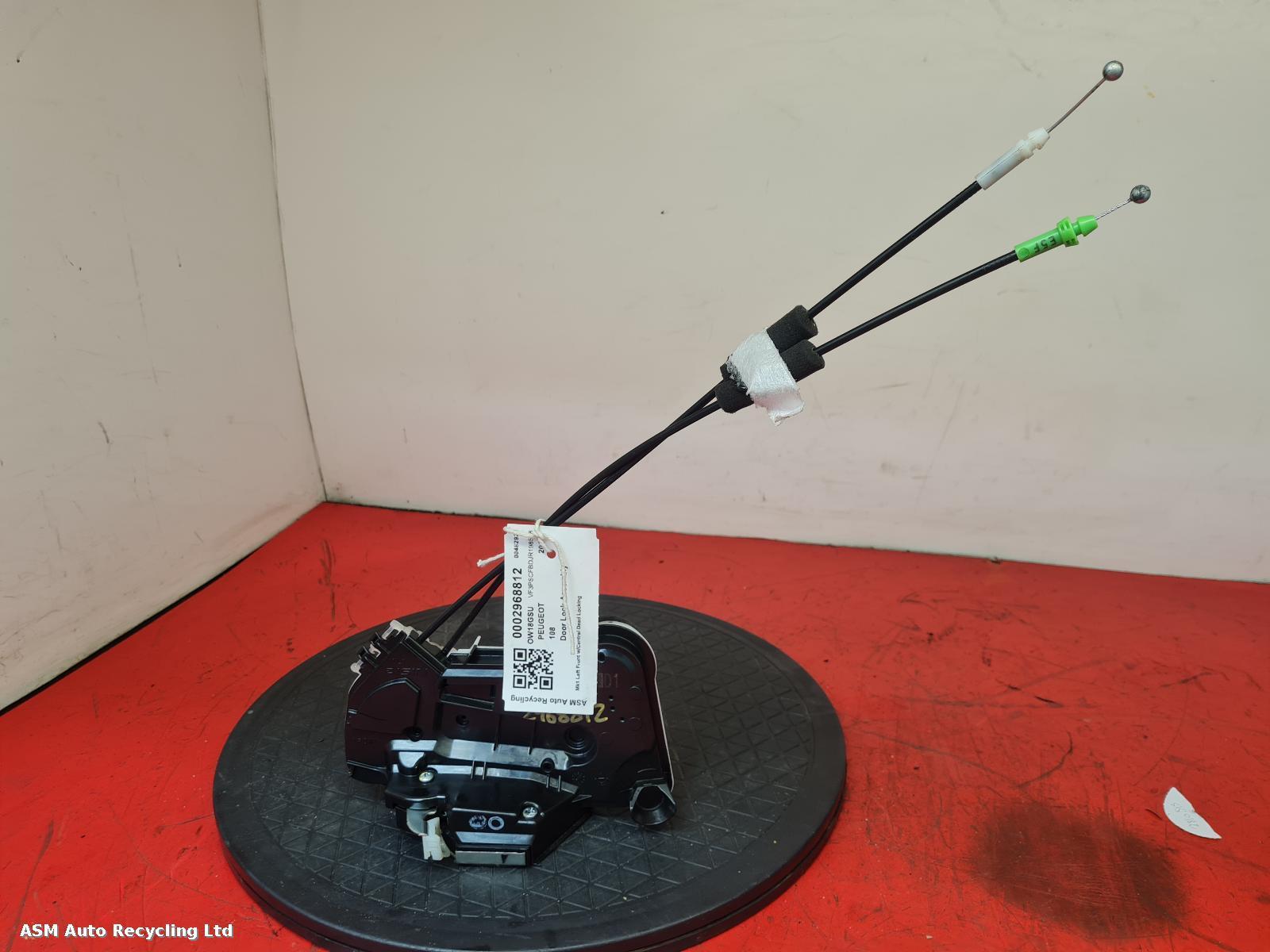 View Auto part Door Lock Assembly Peugeot 108 2018