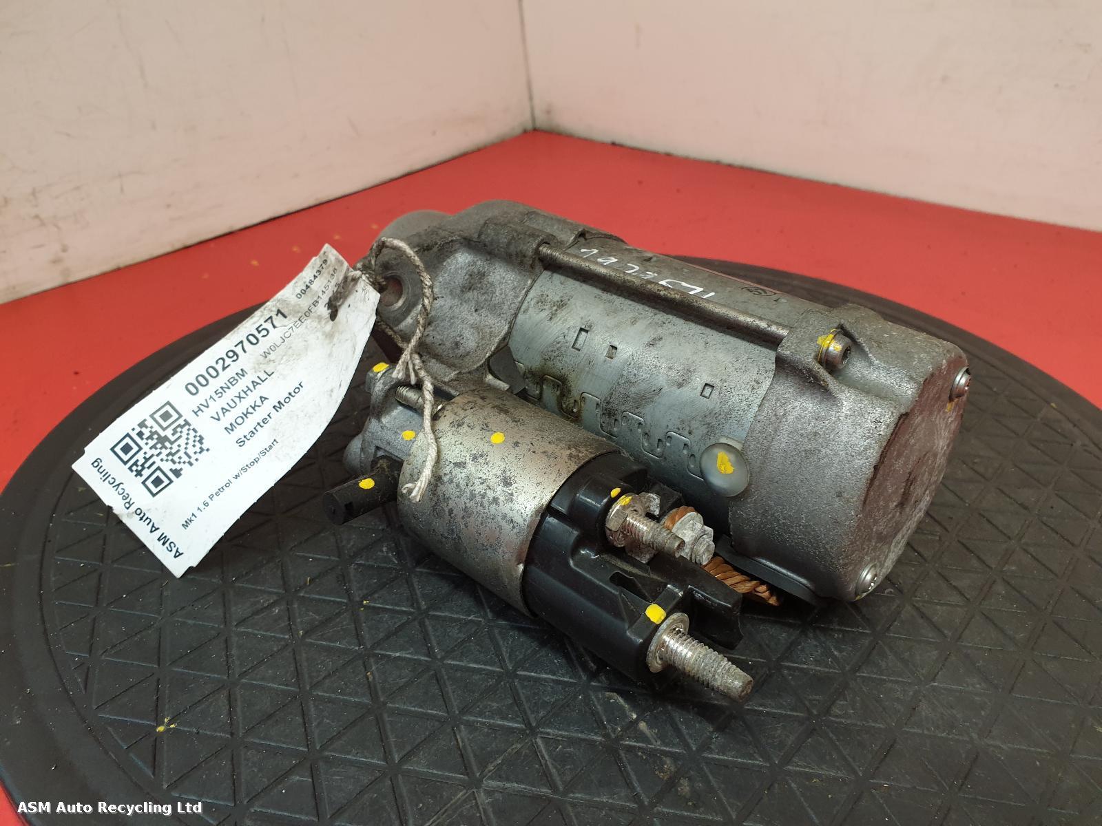 View Auto part Starter Motor Vauxhall Mokka 2015