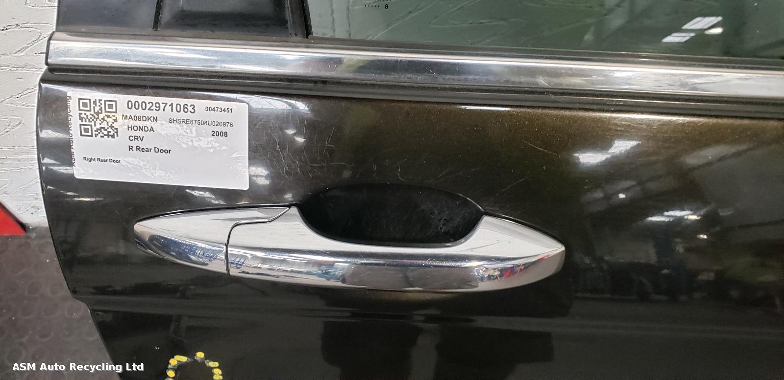 View Auto part R Rear Door Honda Crv 2008