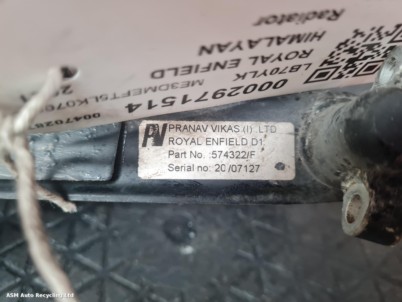 View Auto part Oil Cooler Royal Enfield Himalayan 2021
