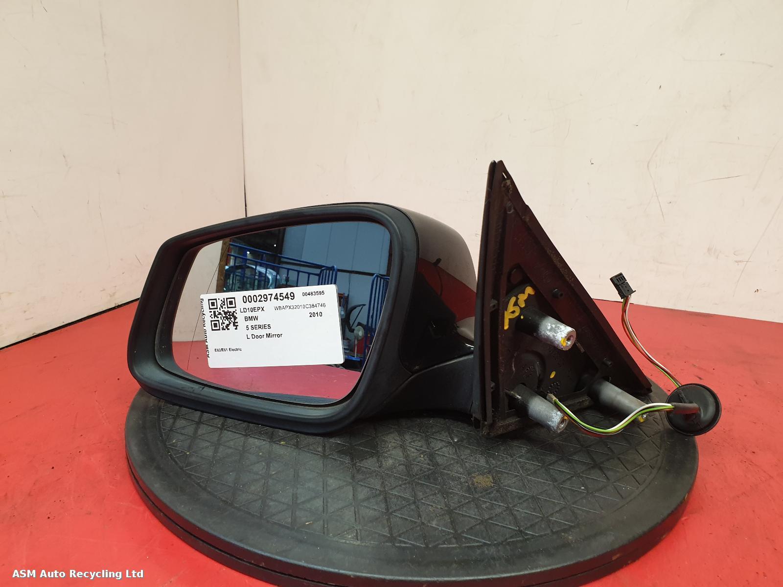 View Auto part L Door Mirror Bmw 5 Series 2010