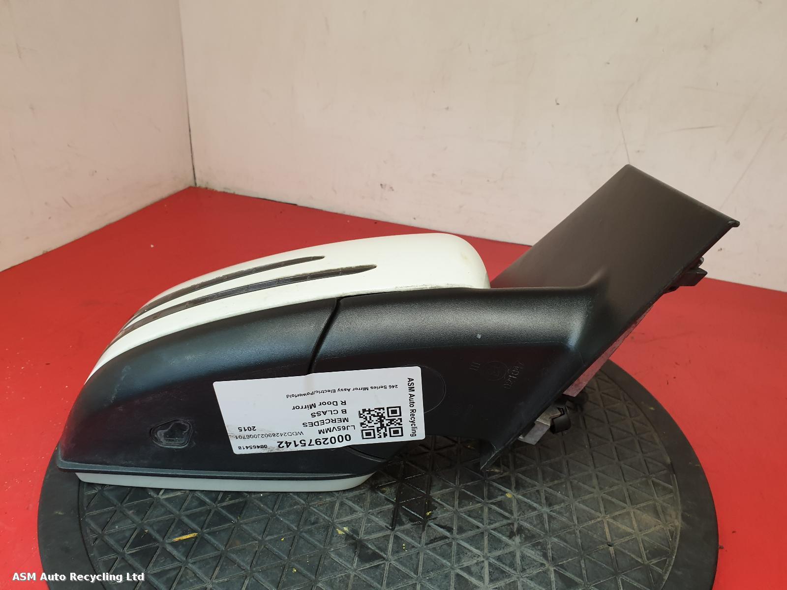 View Auto part R Door Mirror Mercedes B Class 2015