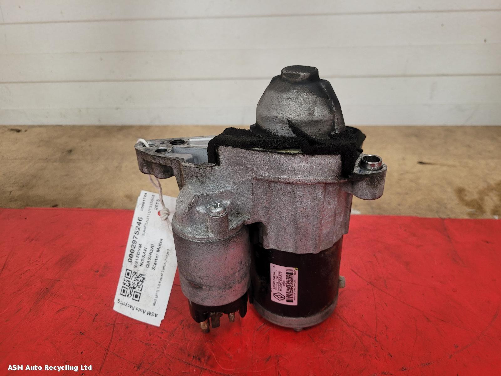 View Auto part Starter Motor Nissan Qashqai 2015