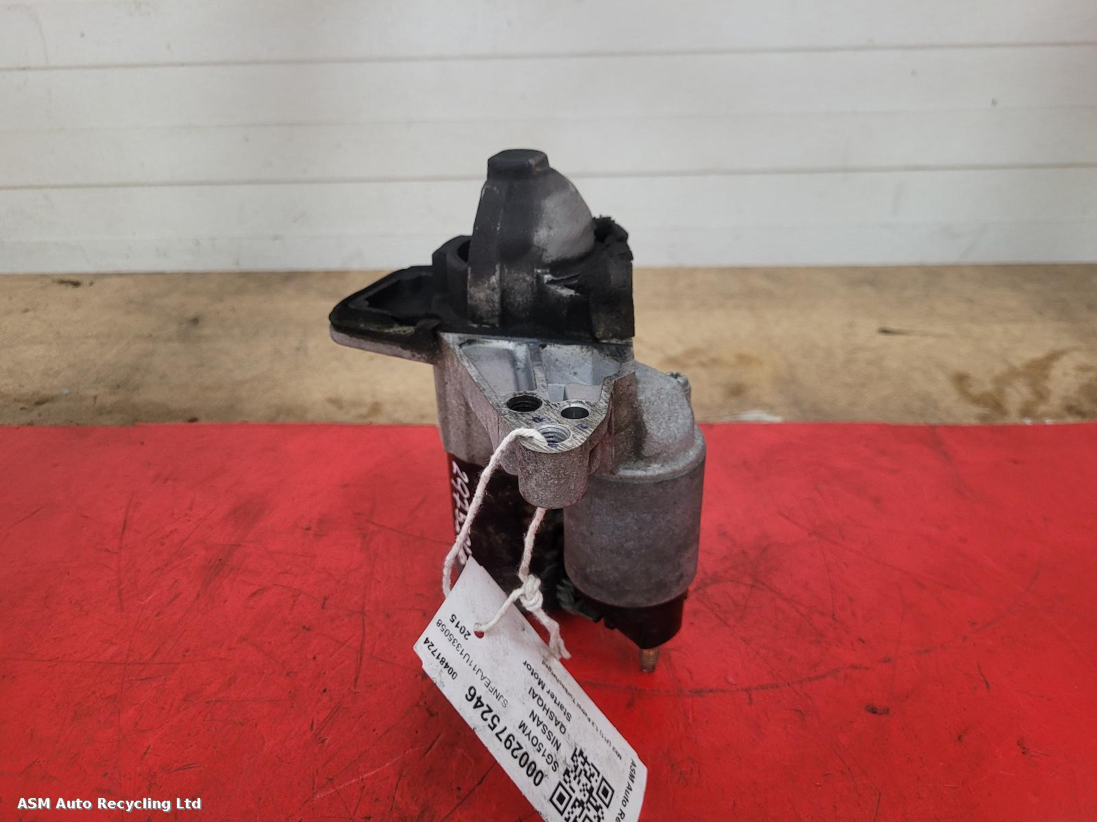 View Auto part Starter Motor Nissan Qashqai 2015