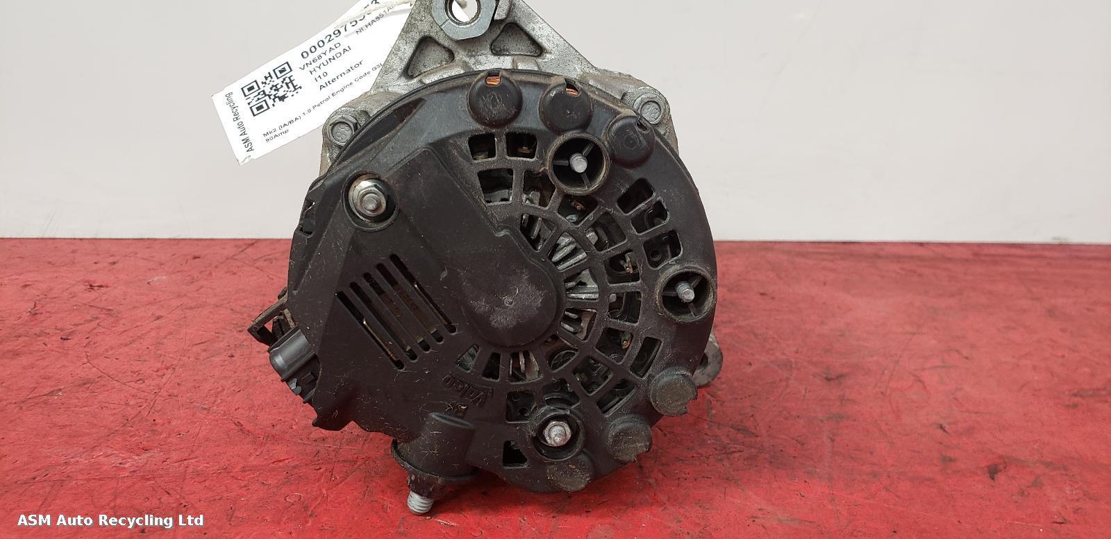 View Auto part Alternator Hyundai I10 2018