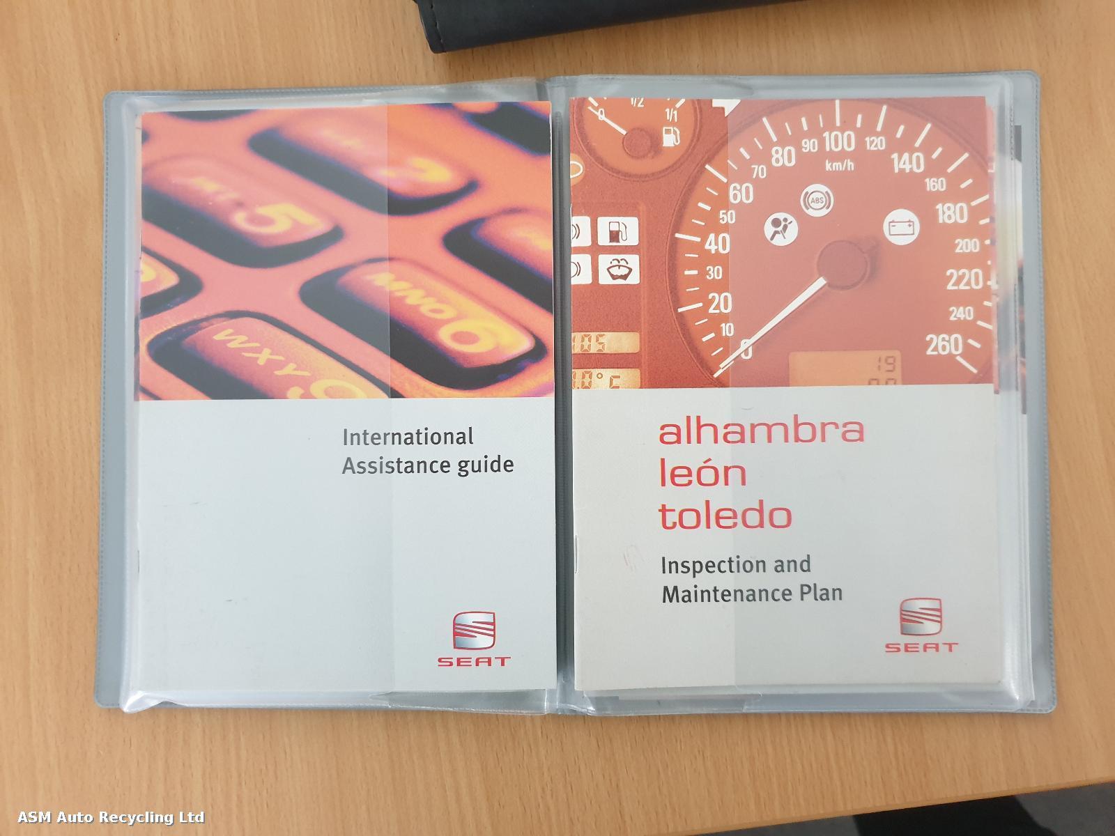 View Auto part Handbook Seat Ibiza 2000